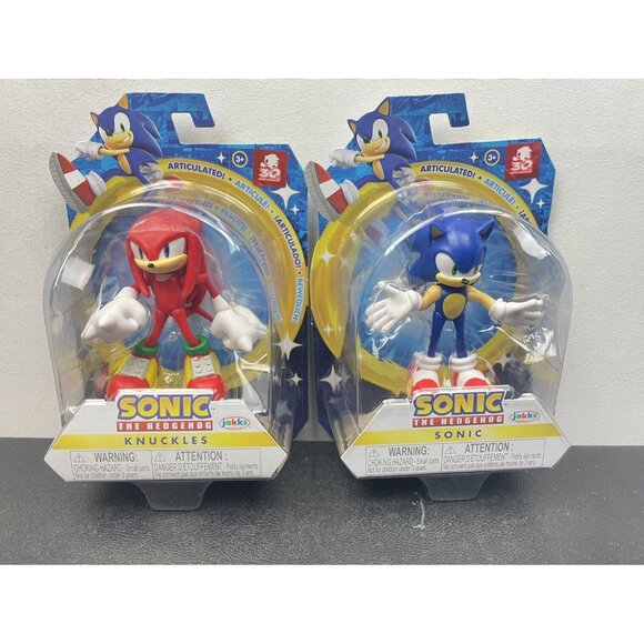 SONIC & KNUCKLES 2.5 Inch Mini Figures Sonic The Hedgehog - Picture 1 of 10